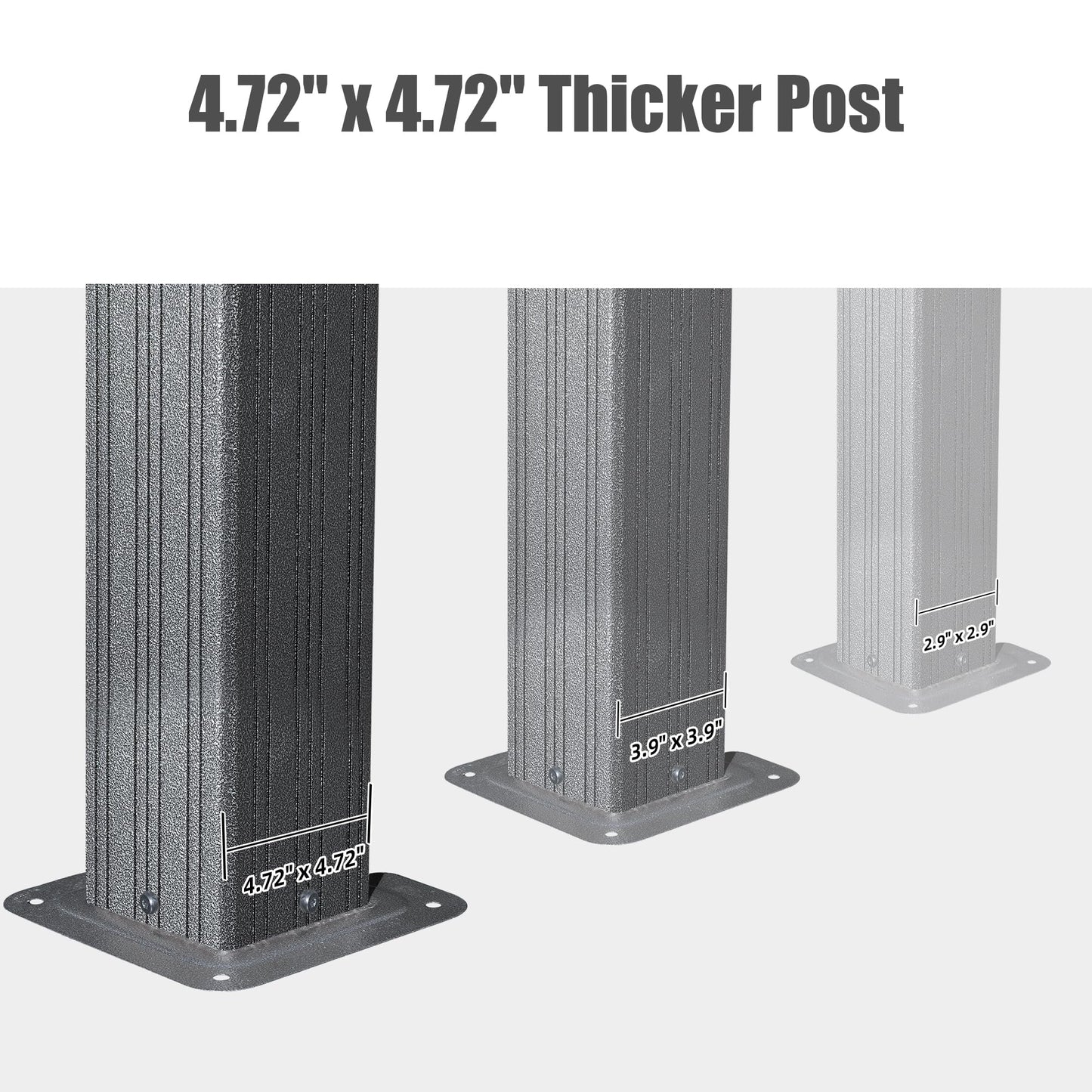 12' x 14' Hardtop Aluminum Outdoor Gazebo
