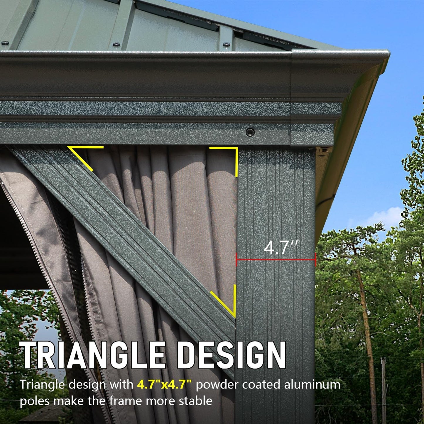 14x24FT Hardtop Gazebo