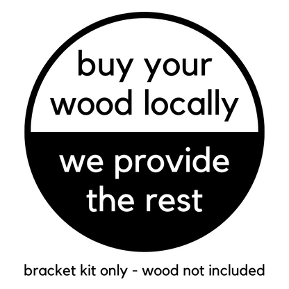 DIY Pergola Bracket Kit for a Freestanding Pergola Frame - Any Size Up to 24' x 12'